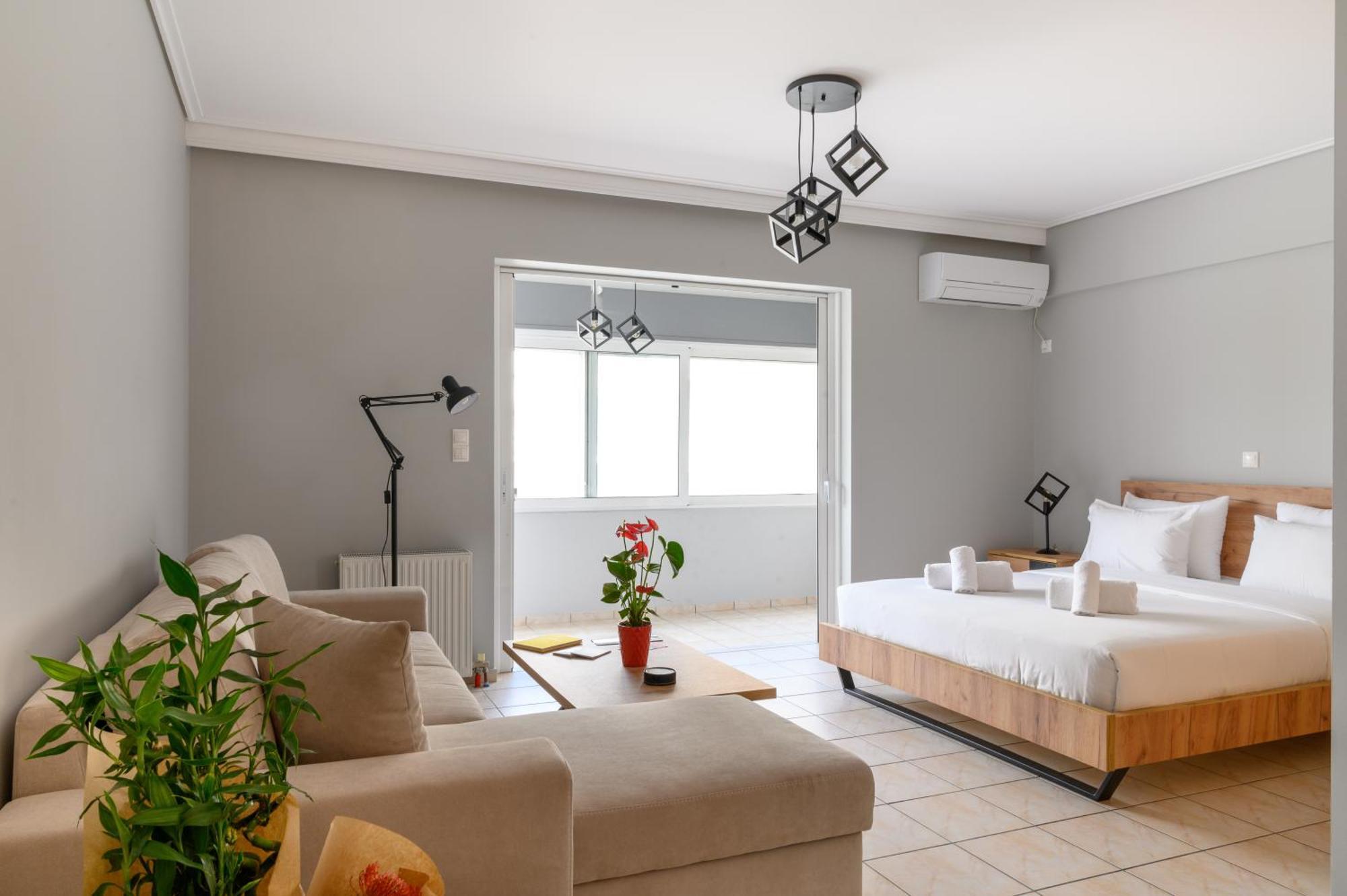 Ferienwohnung The Skyward Flats Nea Smyrni Exterior foto