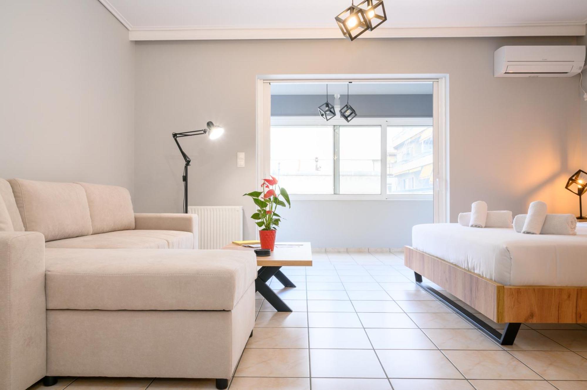 Ferienwohnung The Skyward Flats Nea Smyrni Exterior foto