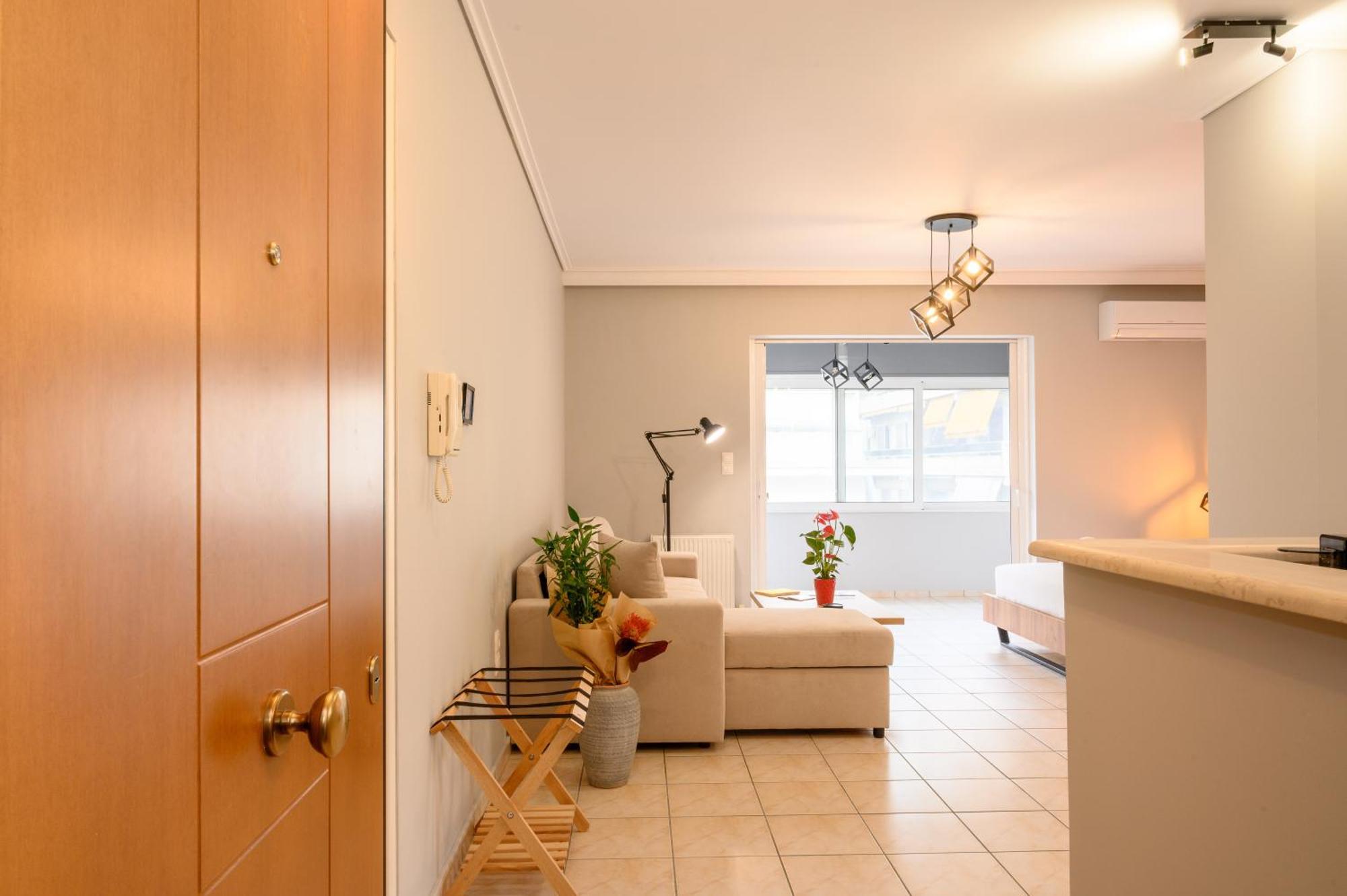 Ferienwohnung The Skyward Flats Nea Smyrni Exterior foto