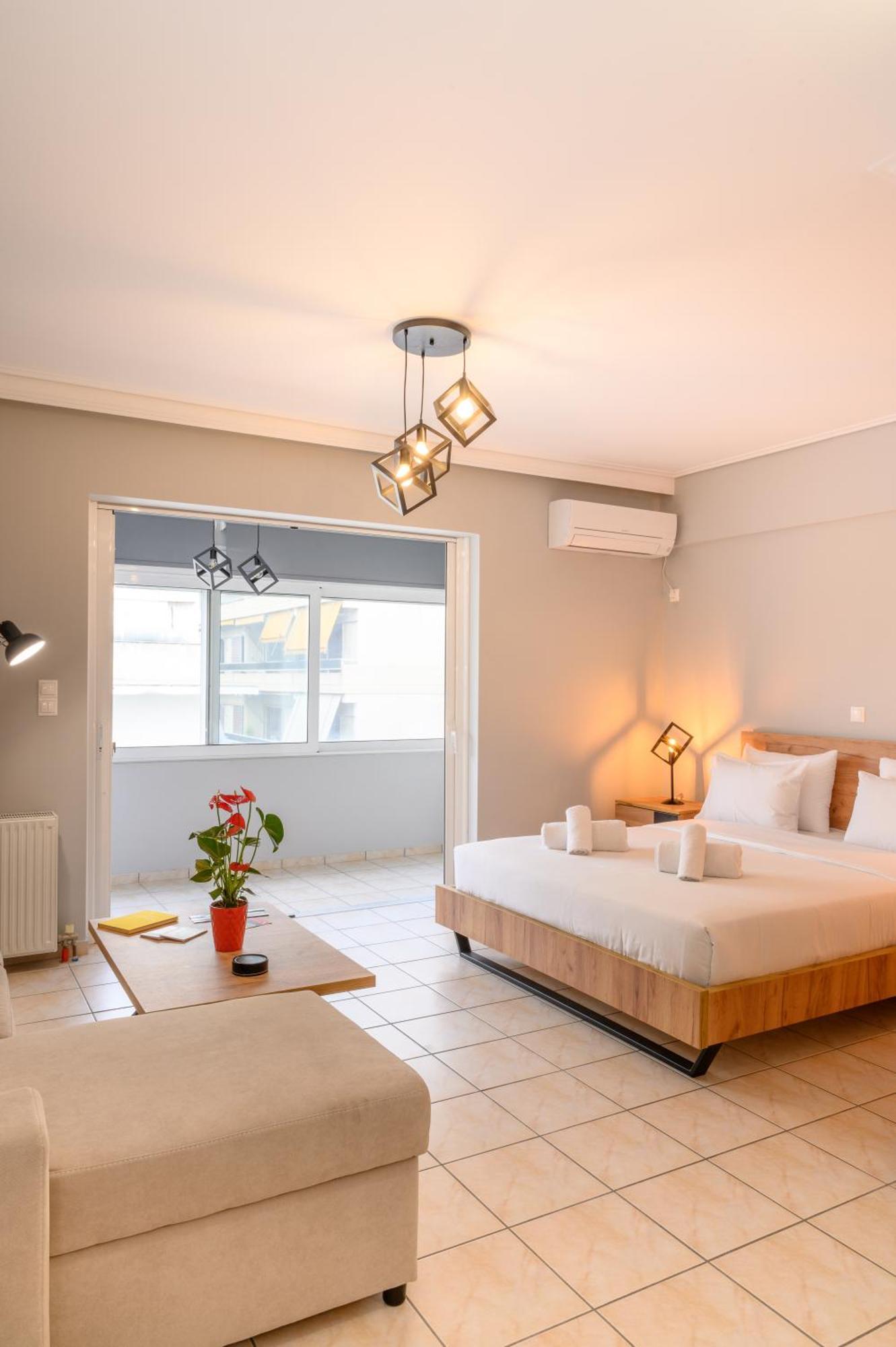 Ferienwohnung The Skyward Flats Nea Smyrni Exterior foto
