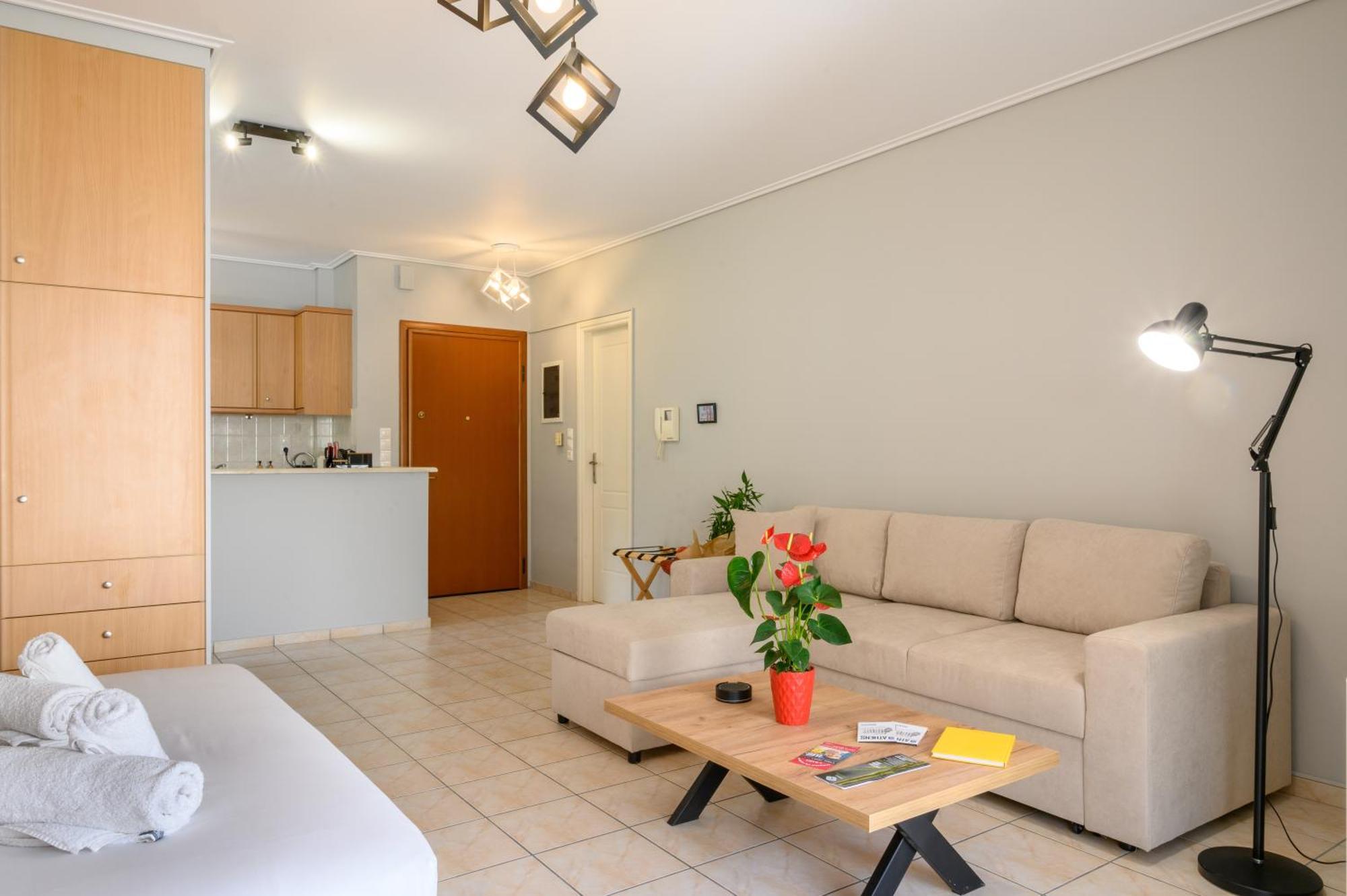 Ferienwohnung The Skyward Flats Nea Smyrni Exterior foto