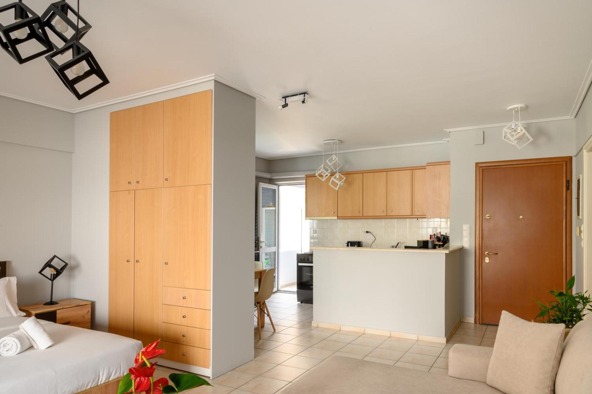 Ferienwohnung The Skyward Flats Nea Smyrni Exterior foto